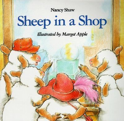 Sheep in a shop