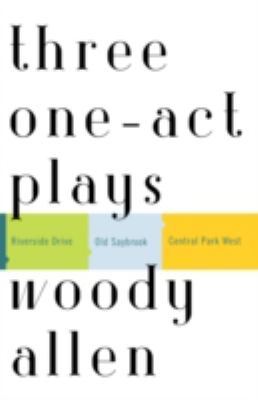 Three one-act plays