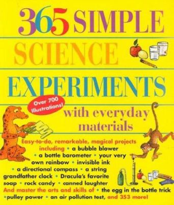 365 simple science experiments with everyday materials