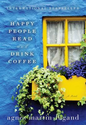 Happy people read & drink coffee