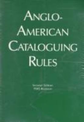 Anglo-American cataloguing rules