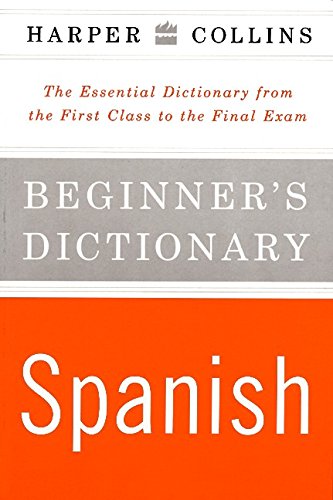 Beginner's Spanish dictionary.