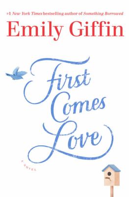 First comes love [large print]