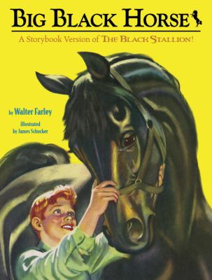 Big black horse : adapted from the Black Stallion