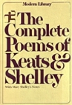 The complete poems of John Keats and Percy Bysshe Shelley