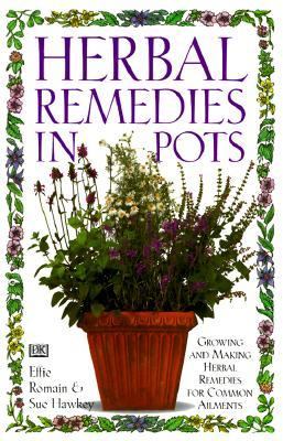 Herbal remedies in pots