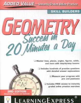 Geometry success in 20 minutes a day.