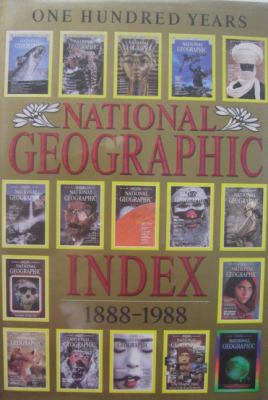 National geographic index, 1888-1988.