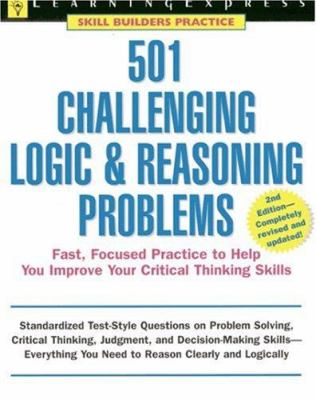 501 challenging logic and reasoning problems.