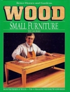 Small furniture : you can make.