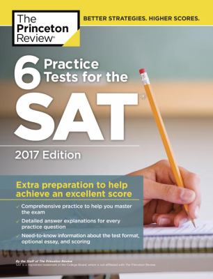 6 practice tests for the SAT