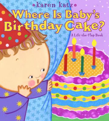 Where is baby's birthday cake?