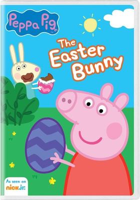 Peppa pig. The Easter bunny.