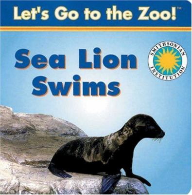 Sea lion swims