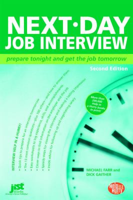 Next-day job interview : prepare tonight and get the job tomorrow