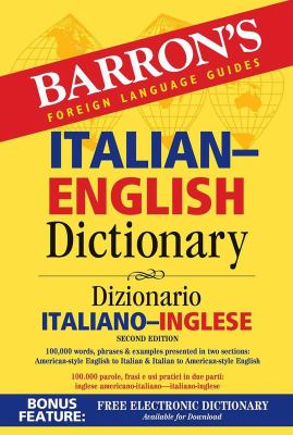 Italian-English dictionary = Dizionario italiano-inglese.