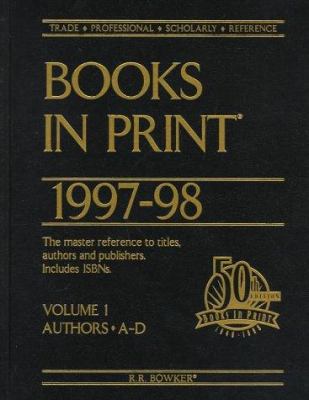 Books in print, 1997-98