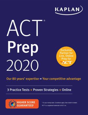 ACT prep 2020.