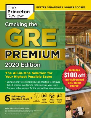 Cracking the GRE® premium, [2020]