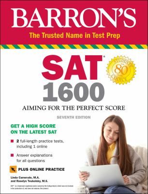 Barron's SAT 1600 : aiming for the perfect score