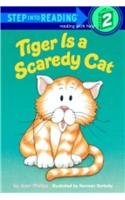 Tiger is a scaredy cat