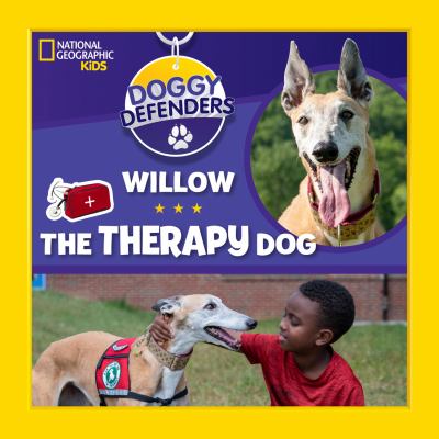 Willow the therapy dog