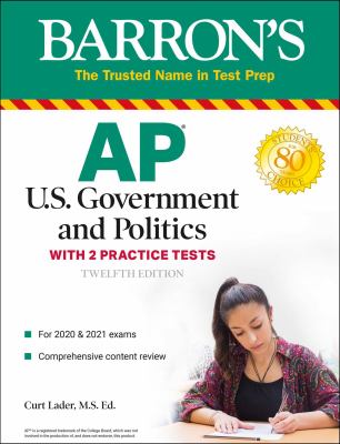 Barron's AP U.S. government and politics, 2020 : with 2 practice tests