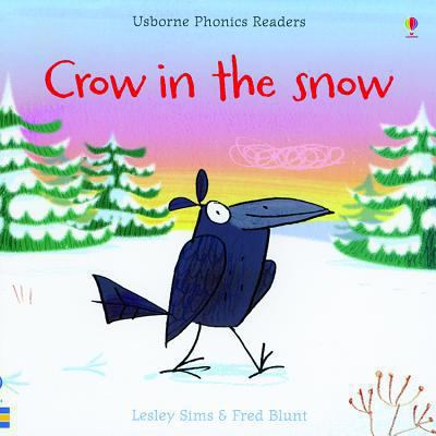 Crow in the snow