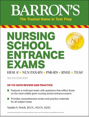 Barron's nursing school entrance exams, 2020