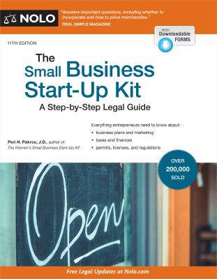 The small business start-up kit : a step-by-step legal guide