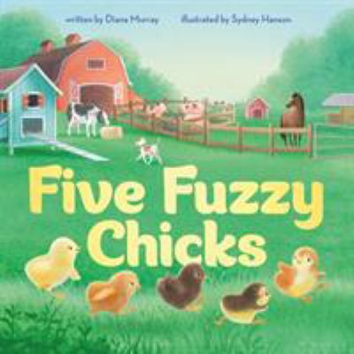 Five fuzzy chicks