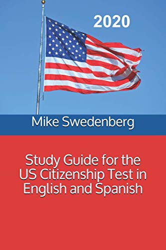 Study guide for the US citizenship test in English and Spanish