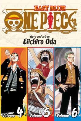 One piece, East blue. Vols. 4-5-6