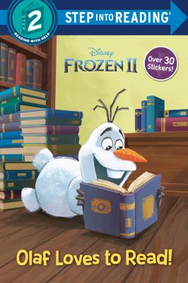 Olaf loves to read!