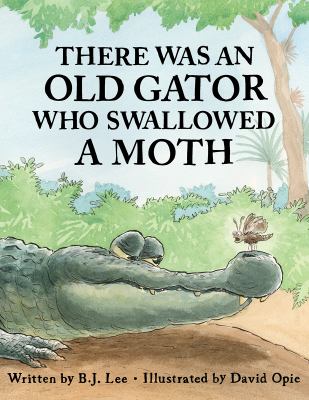 There was an old gator who swallowed a moth