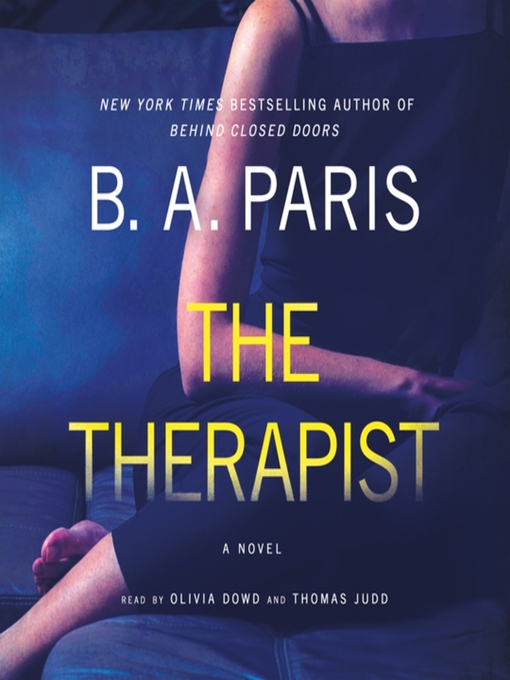 The therapist : A novel.