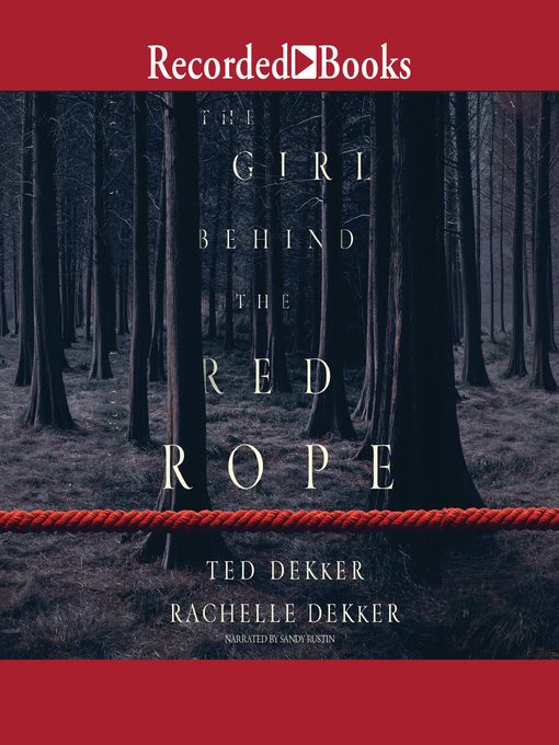 The girl behind the red rope