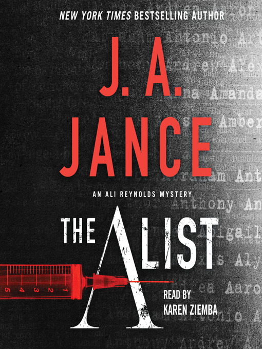 The a list : Ali reynolds series, book 14.