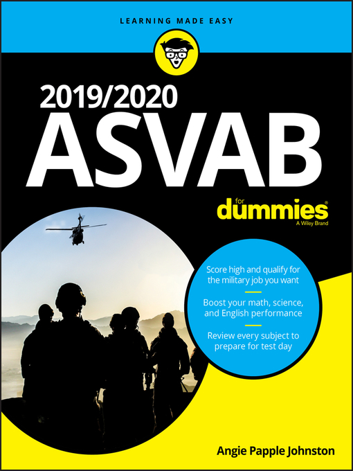 2019 / 2020 asvab for dummies