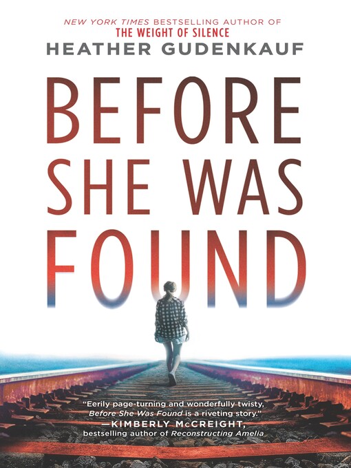 Before she was found : A novel.