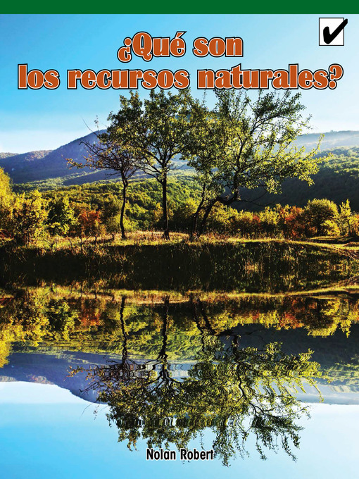 Â¿quÃ© son los recursos naturales? (what are natural resources)