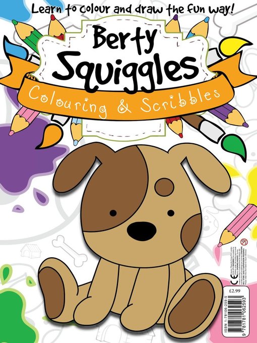 Berty squiggles colouring & scribbles
