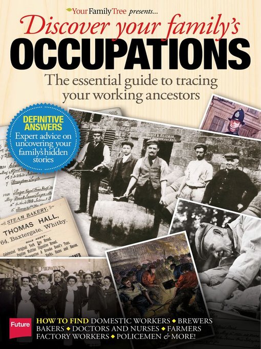 Your family tree presents discover your ancestor's occupation