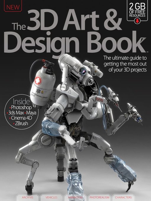 The 3d art & design book