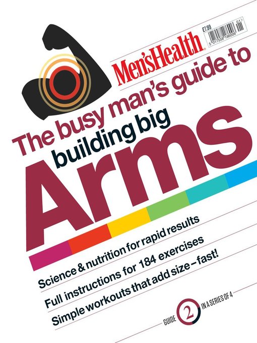 Men's health the busy man's guide to building big arms