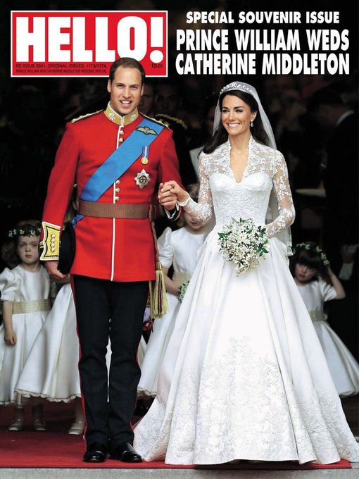 Hello! magazine special issue- royal wedding anniversary