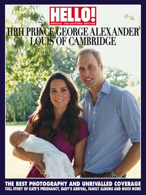 Hello! prince george souvenir edition