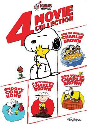 Peanuts movies : 4 movie collection [A boy named Charlie Brown ; Race for your life, Charlie Brown ; Bon voyage, Charlie Brown ; Snoopy, come home]