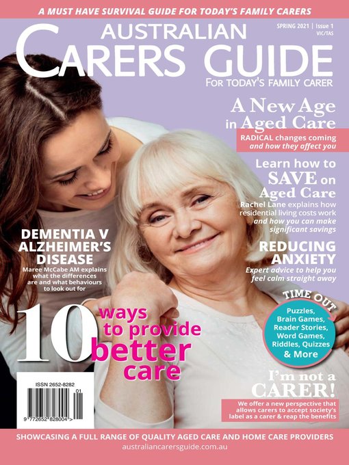 Australian carers guide vic/tas