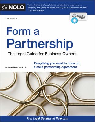 Form a partnership : the legal guide for business owners